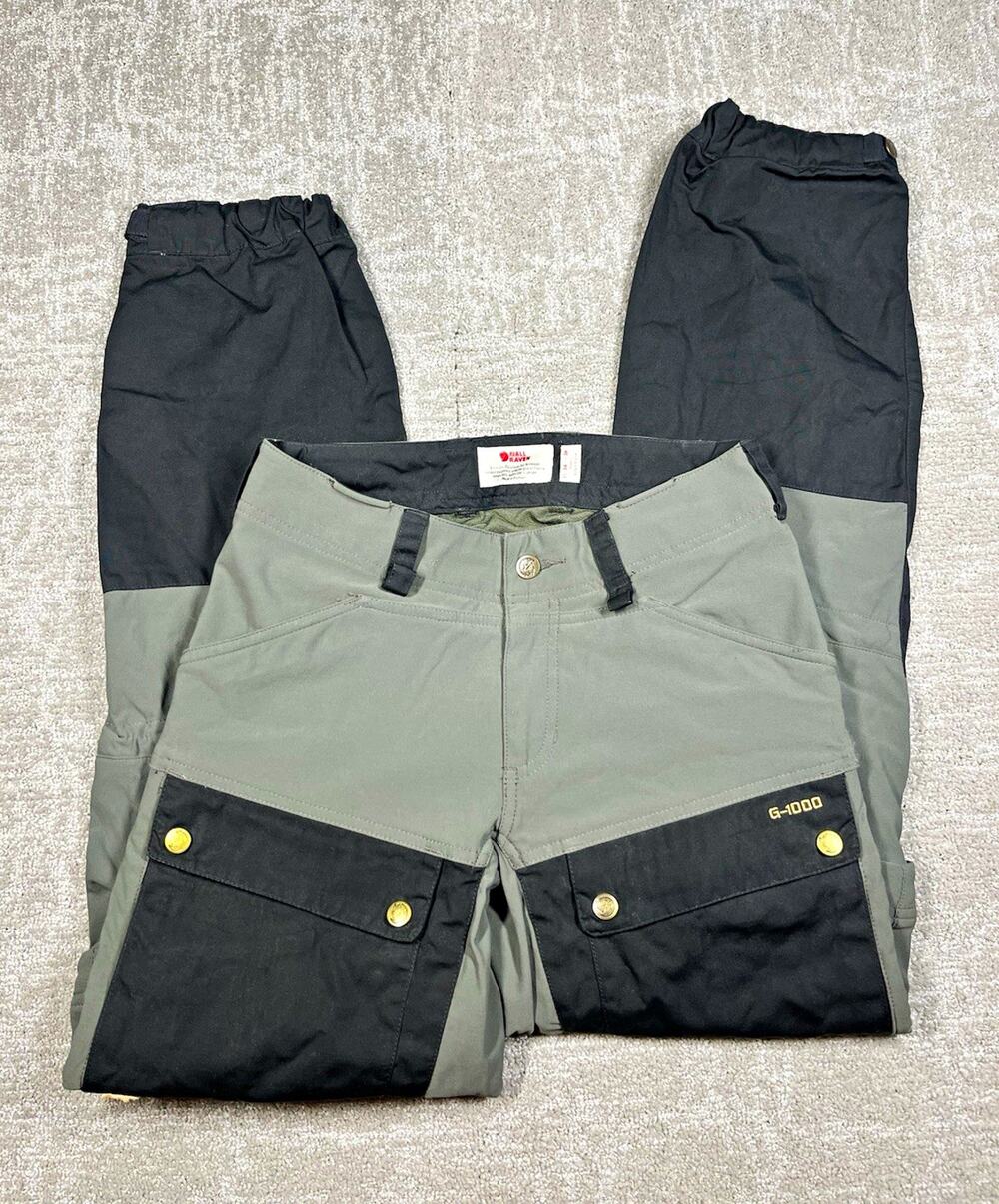 Fjällräven 89851 Ken Gaiter Trouser Hiking Outdoor Zip Off Pocket Pant Women 26